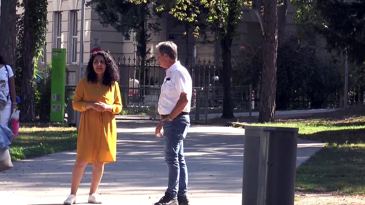 Sommergespräche Bezirksvorsteherin Saya Ahmad