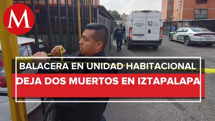 Asesinan a dos personas en Iztapalapa durante una balacera