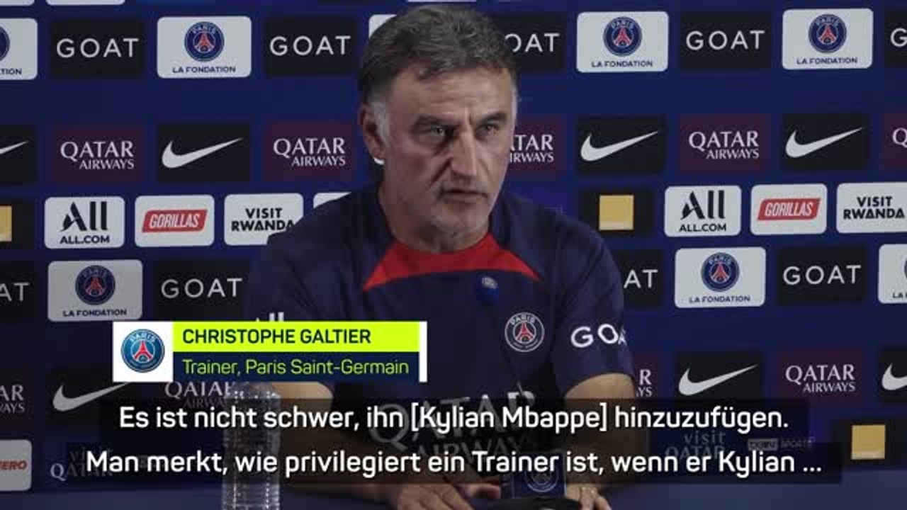 Galtier: Rückkehr von Mbappe ist “großes Privileg”