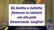 De Anitta a Juliette: famosos se reúnem em ato pela Democracia. Confira!