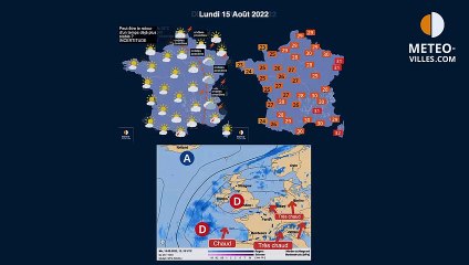 prévisions météo du jeudi 11 août 2022