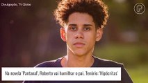 Novela 'Pantanal': Roberto humilha o pai, Tenório, por namoro de Marcelo e Guta. 'Hipócrita e canalha'
