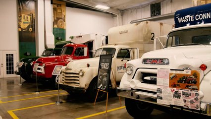The Only Garbage Truck Museum in the USA (Sanford, Florida) - Travel VLOG Video Tour & Review - Big Truck Collection - Waste Pro Garbage Truck Museum