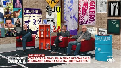 Velloso: "Jogadores do Atlético e o Cuca foram incompetentes"