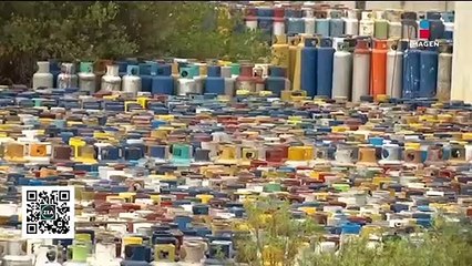 Azcapotzalco huele a gas por el almacenamiento de cilindros en la ex refinería