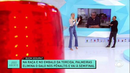 Chora não! Denílson recebe Héverton com zoação após Palmeiras x Atlético-MG