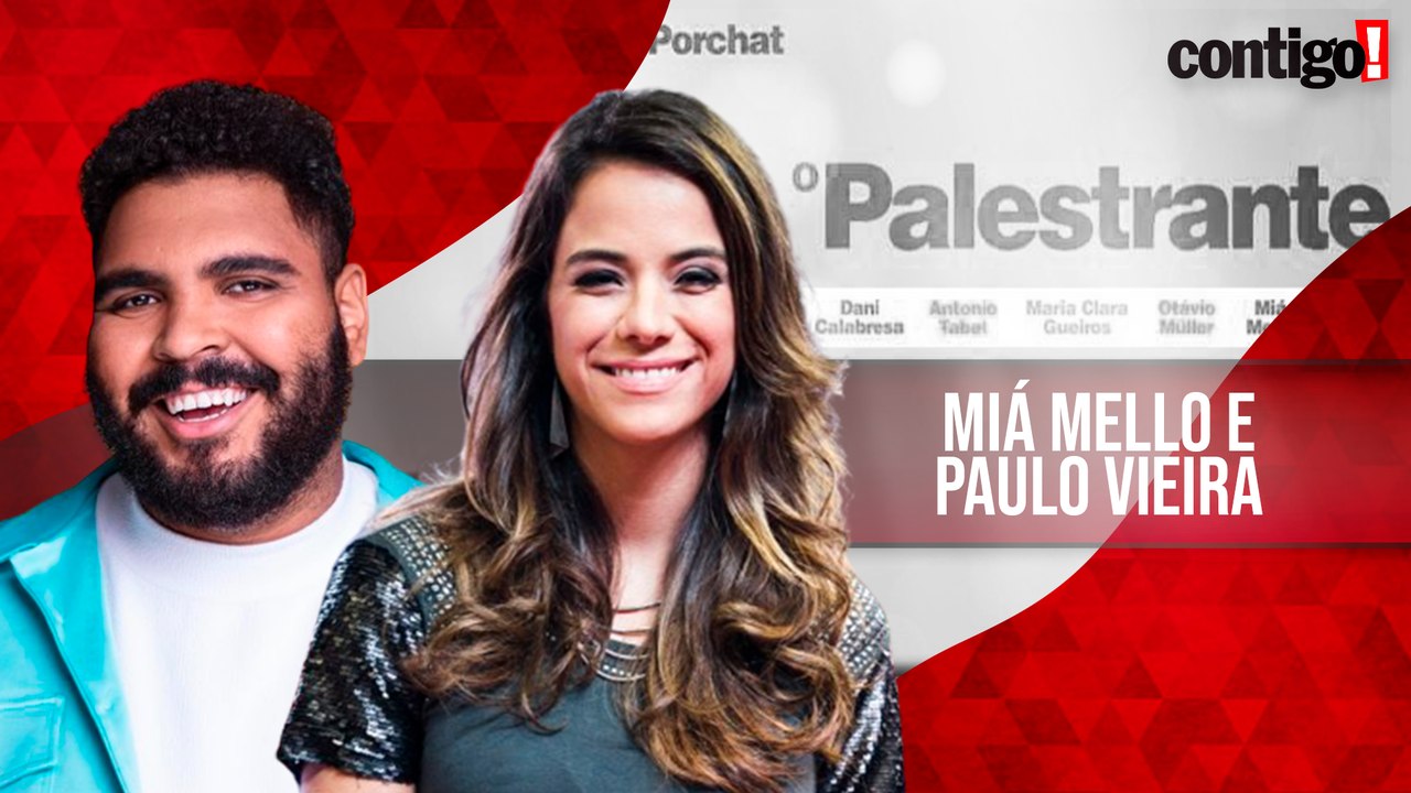 Miá Mello e Paulo Vieira relembram seus piores chefes e falam dos seus personagens em "O Palestrante"