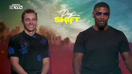 Jamie Foxx And Dave Franco On Killing Vamps and Recording Tracks