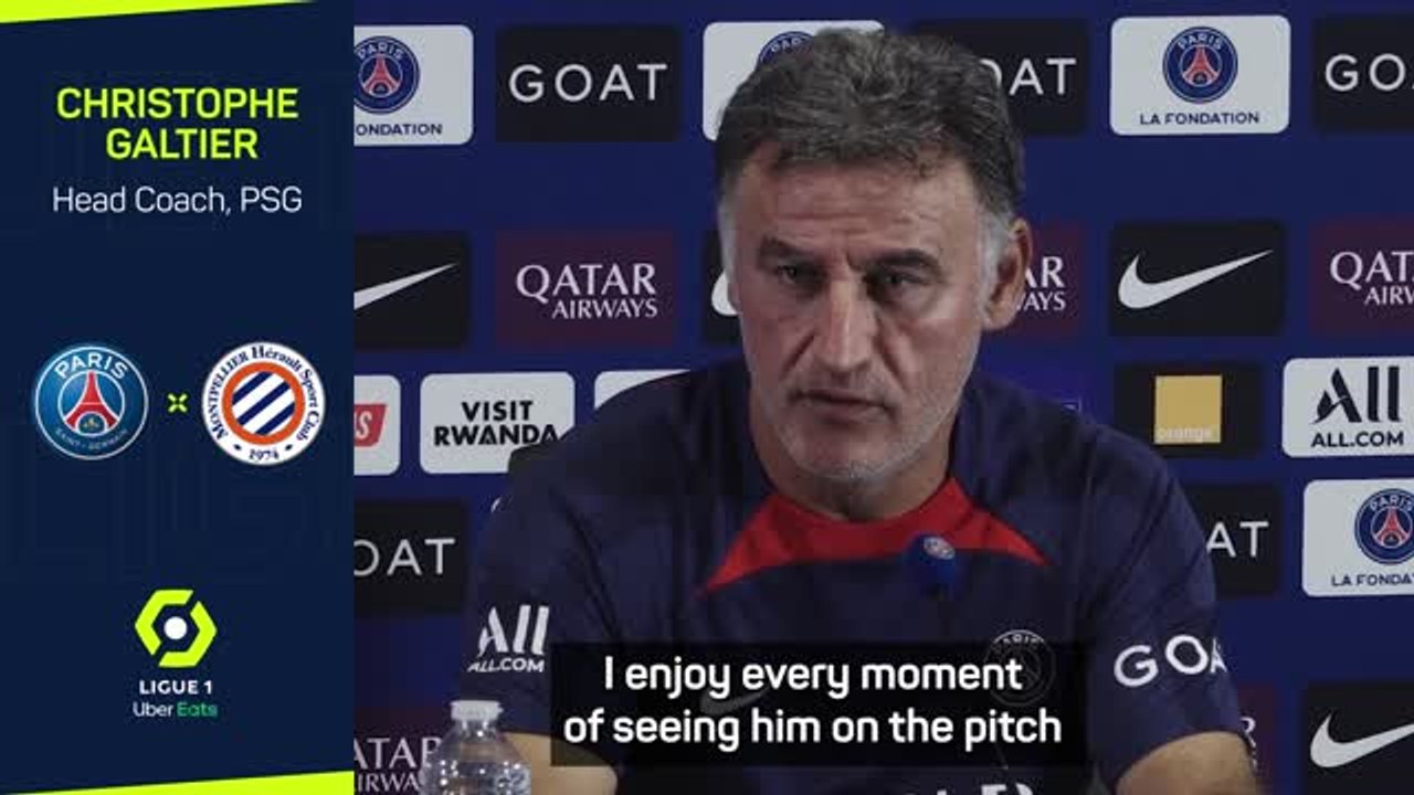Galtier sees Messi 'flourishing' at PSG