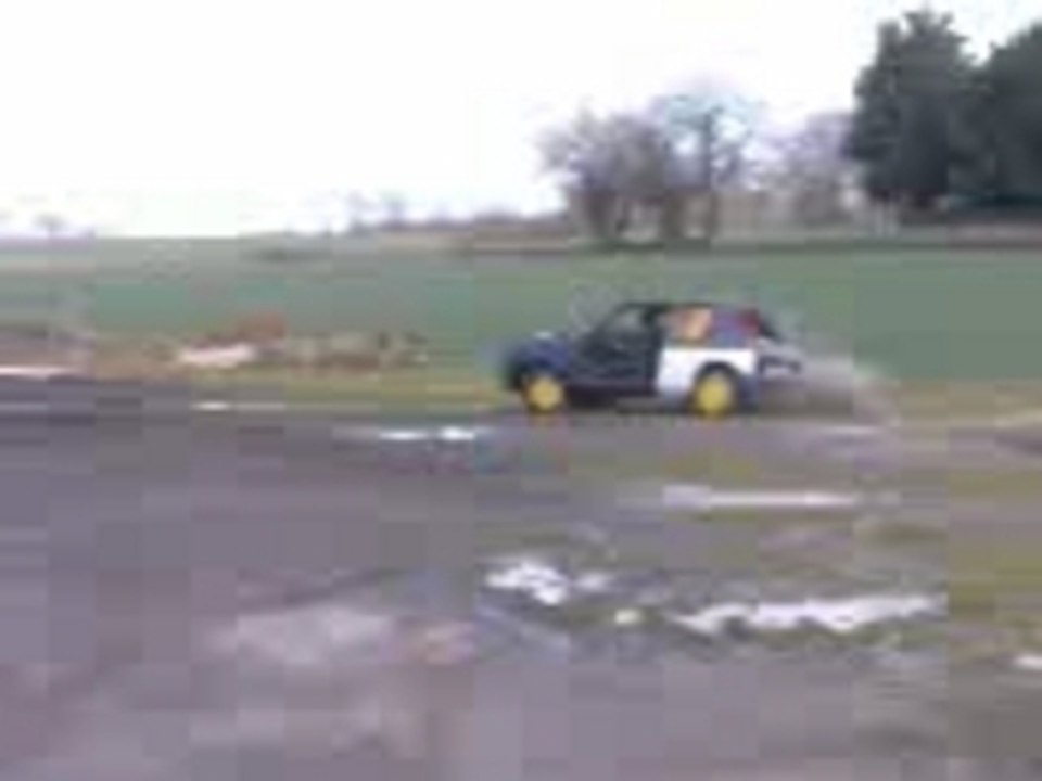 premier tour de roue de la samba GRI propulsion