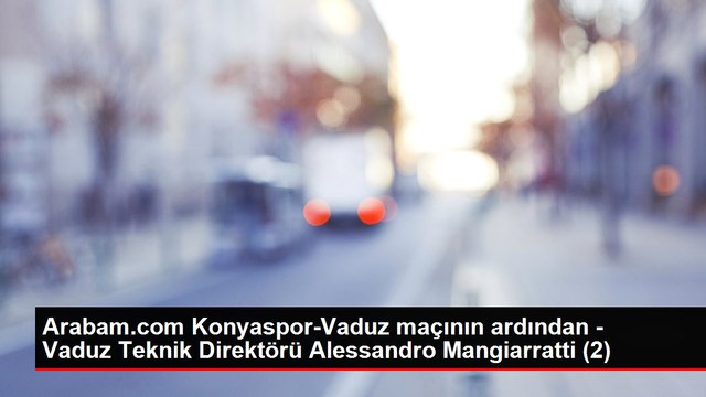Konya spor haberi: Arabam.com Konyaspor - Vaduz maçının ardından - İlhan Palut (2)
