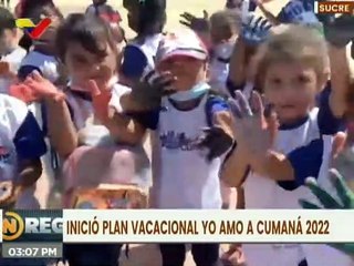 Sucre |  Plan Vacacional Yo Amo Cumaná 2022 inicia con actividades recreativas y deportivas