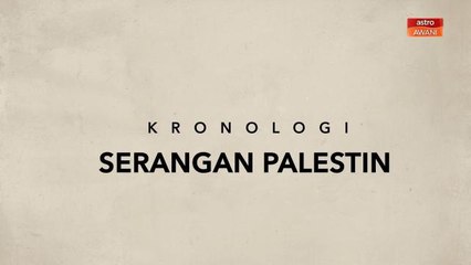[INFOGRAFIK] Kronologi Serangan Palestin