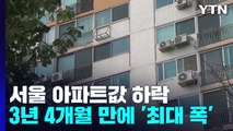 서울 아파트값 3년 4개월 만에 최대폭 하락...'초초급매'만 거래 / YTN