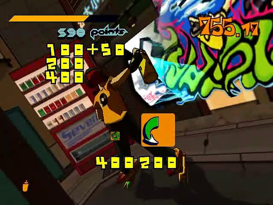 Jet Set Radio online multiplayer - dreamcast