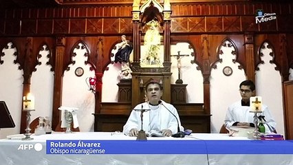 Obispo retenido en Nicaragua asegura que está "bien de salud"