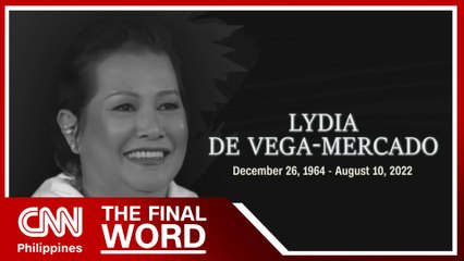 'Sprint Queen' Lydia de Vega dies at 57 | The Final Word