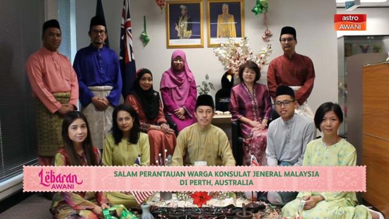 Lebaran AWANI | Salam perantauan warga Konsulat Jeneral Malaysia di Perth, Australia