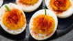 These Pumpkin Deviled Eggs Are The Cutest Halloween Treat