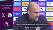 The all-time Premier League great working wonders at Palace is no surprise to Guardiola