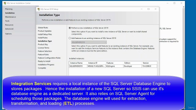 Install SQL Server Integration Services