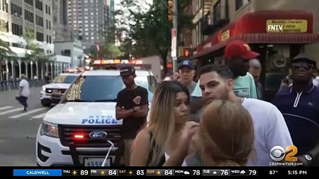 L'horreur en plein coeur de New York, quand un cheval qui tractait une calèche s'est effondré, victime d'épuisement et de la chaleur devant les passants en colère