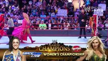 Bayley & Sasha Banks Vs Charlotte Flair & Becky Lynch (1/2)