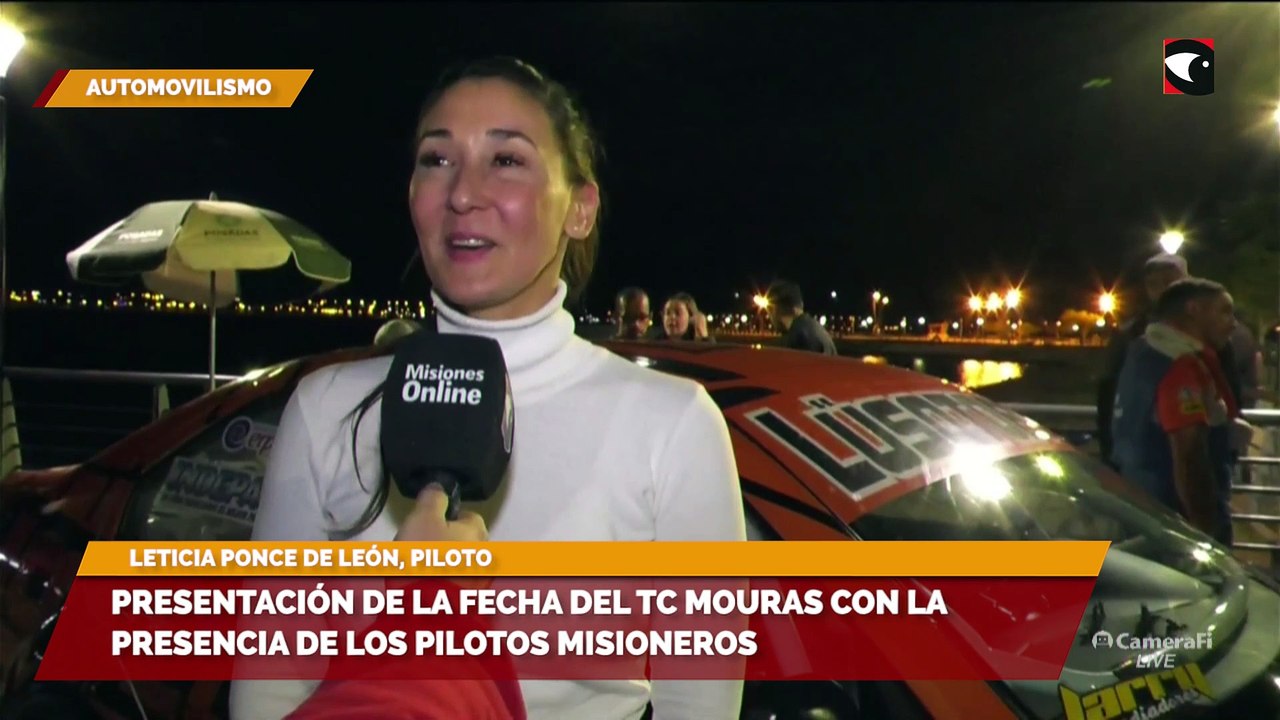 Sala cinco  Presentación de la fecha del TC Mouras con la presencia de los pilotos misioneros
