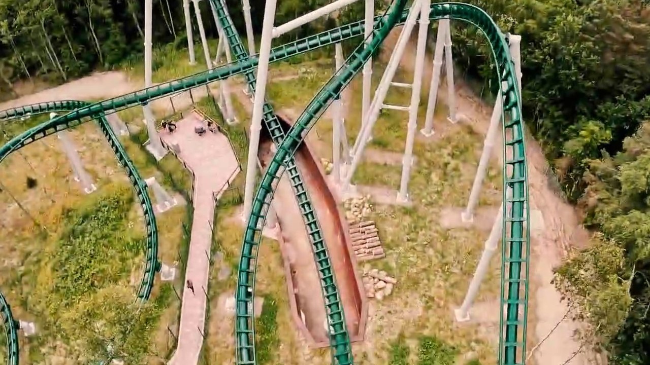 Fønix Roller Coaster (Farup Sommerland Theme Park - North Jutland, Denmark) - New for 2022 - Front Row - Roller Coaster POV Video