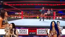 Sasha Banks Vs Nikki Cross (1/2)