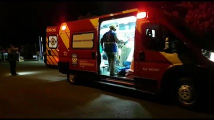 Motociclista passa mal e colide com veículo estacionado no Bairro São Cristóvão