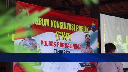 Polres Purbalingga Gelar Forum Konsultasi Publik