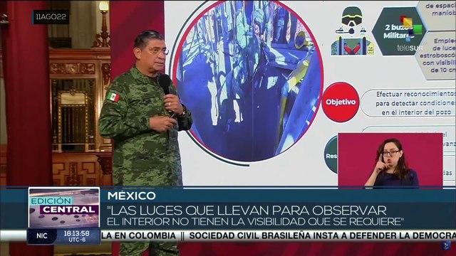 México: Continúan labores de rescate de 10 mineros atrapados en mina de carbón en estado de Coahuila