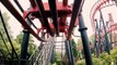 Vampire Roller Coaster (Walibi Belgium Theme Park - Wavre, Belgium) - Roller Coaster POV Video - Front Row