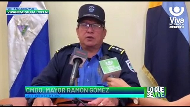 Capturan en Madriz a 6 sujetos señalados de cometer delitos de peligrosidad