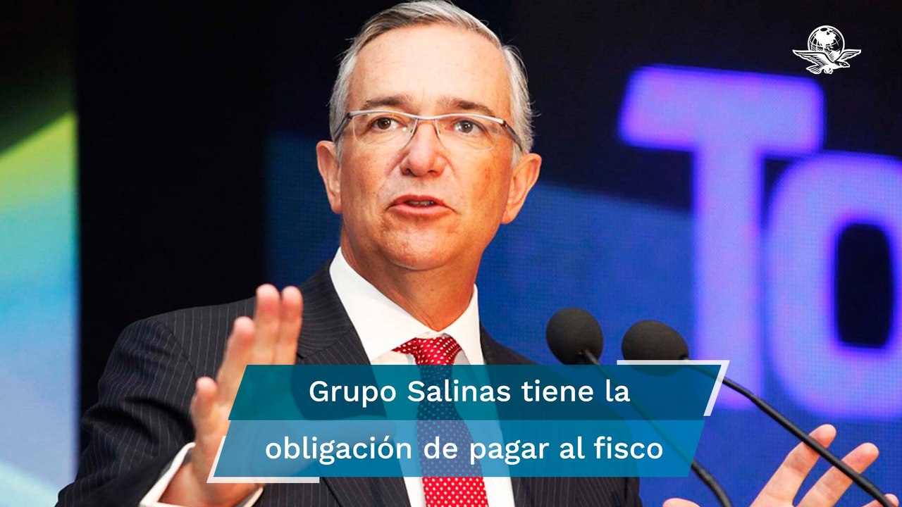 Ricardo Salinas Pliego tiene que pagar lo que debe, dice jefa del SAT