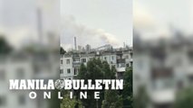 UGC: Video shows smoke above Ukraine nuclear plant after rocket strike