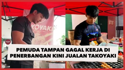 Viral, Pemuda Tampan Gagal Kerja di Penerbangan Berakhir Jualan Takoyaki Kini Jadi Seleb TikTok