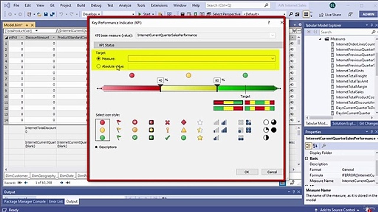 Create Key Performance Indicators