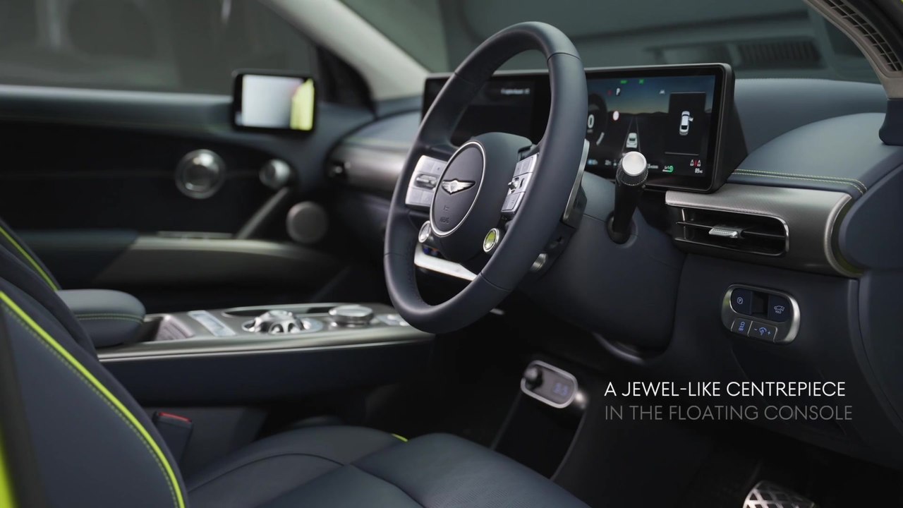 Crystal Sphere im Genesis GV60 setzt Design-Standarts im Premium-Segment