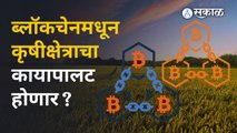 Blockchain: आता शेतीत 'ब्लॉकचेन'चा वापर होणार ? | Sakal Media