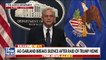 AG Garland defends FBI against 'unfounded attacks' following Trump raid