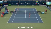 Zheng topples Canadian crowd favourite Andreescu