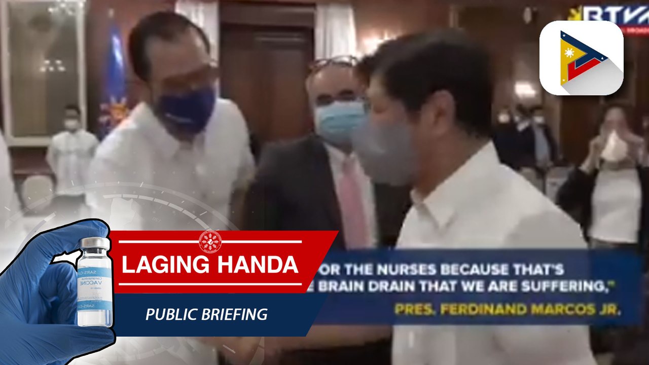 'Ladderized' program para maibsan ang 'brain drain' ng nurses sa bansa, suportado ni PBBM