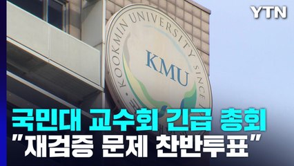 국민대 교수회 "김건희 논문 재검증·조사보고서 공개요구...찬반 투표" / YTN