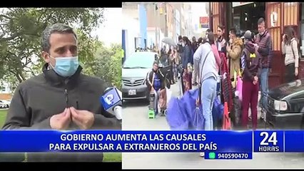 Descargar video: Aumentan causales para expulsar a extranjeros: No contar con vacunas contra COVID-19 es una de ellas