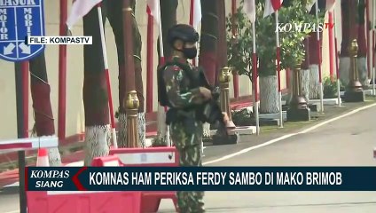 Скачать видео: Komnas HAM Akan Periksa Irjen Ferdy Sambo dan Bharada Eliezer di Mako Brimob