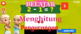 Belajar menghitung,pengurangan,,, edukasi anak#belajar