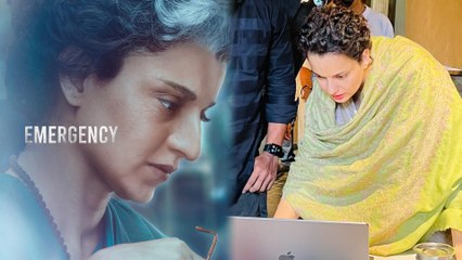 Despite High Fever, Kangana Ranaut Shoots For Film Emergency
