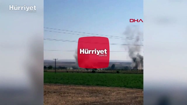 Terör örgütü PKK/YPG'den Karkamış'a havan saldırısı